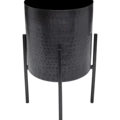 Clearance Pflanztopf Mynah Schwarz 42Cm Aufbewahrung & Ordnung