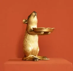 Sale Ratte Rafael Mit Schale Deko & Geschenkartikel