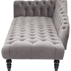 Online Recamiere Desire Velvet Silbergrau Sofas & Couches