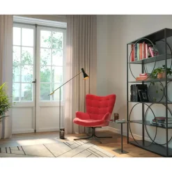 Sale Regal Circle Schwarz 100X200Cm Regale