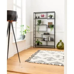 Hot Regal Loft Schwarz 195X115 Regale