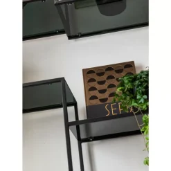 Hot Regal Loft Schwarz 195X115 Regale