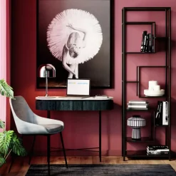 Hot Regal Loft Schwarz 195X60 Regale