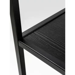 Regal Loftie Schwarz 77X185Cm Regale