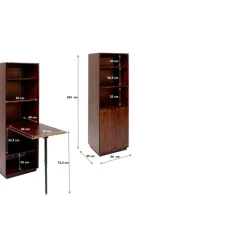 Regal Mit Tisch Ravello 174X160 Regale