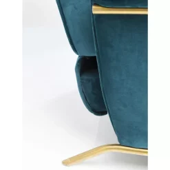 Relaxsessel Lazy Velvet Blau Sessel