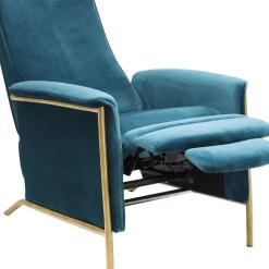 Relaxsessel Lazy Velvet Blau Sessel