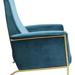 Relaxsessel Lazy Velvet Blau Sessel