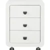 Best Rollcontainer White Club 3-Schub Kommoden & Sideboards