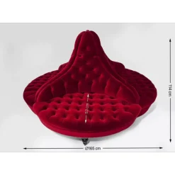 Sale Rundsofa Boudoir 4-Sitzer Small Sofas & Couches