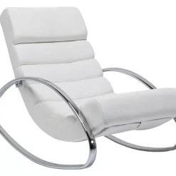 Clearance Schaukelsessel Manhattan White Sessel