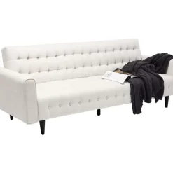 Outlet Schlafsofa Milchbar Beige 219Cm Sofas & Couches