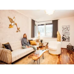 Outlet Schlafsofa Milchbar Beige 219Cm Sofas & Couches