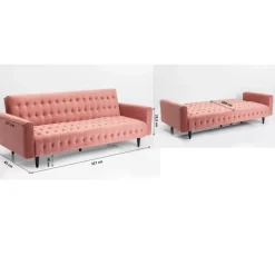 Sale Schlafsofa Milchbar Rose 219Cm Sofas & Couches