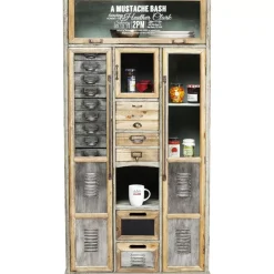 Schrank Barber Shop Regale