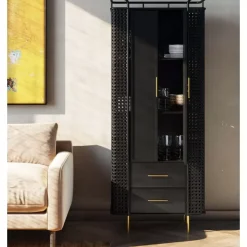 Clearance Schrank Fence 180X70Cm Regale