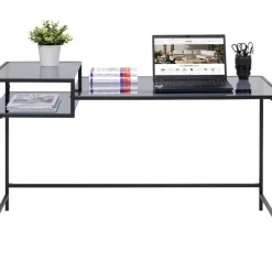 Best Schreibtisch Loft Schwarz 134X60Cm Tische