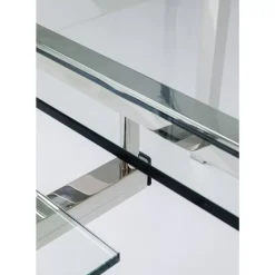 Sale Schreibtisch Lorenco Chrom Winkelcombi 210X180Cm Tische