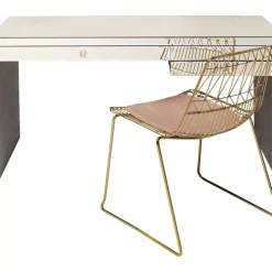 New Schreibtisch Luxury Champagne 140X60Cm Tische