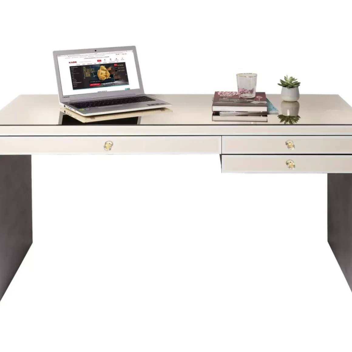 New Schreibtisch Luxury Champagne 140X60Cm Tische