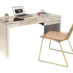 New Schreibtisch Luxury Champagne 140X60Cm Tische