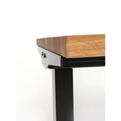 Schreibtisch Office Jackie Eiche Schwarz 160X80 Tische