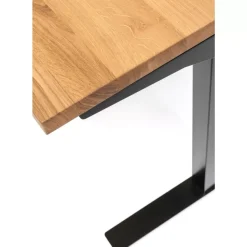 Schreibtisch Office Jackie Eiche Schwarz 160X80 Tische