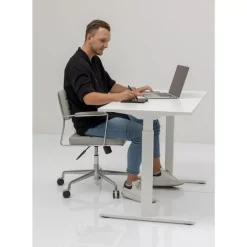 Sale Schreibtisch Office Smart Weis Weis 120X70 Tische