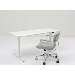 Outlet Schreibtisch Office Smart Weiss Weiss 160X80 Tische