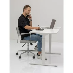 Outlet Schreibtisch Office Smart Weiss Weiss 160X80 Tische