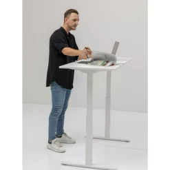 Outlet Schreibtisch Office Smart Weiss Weiss 160X80 Tische