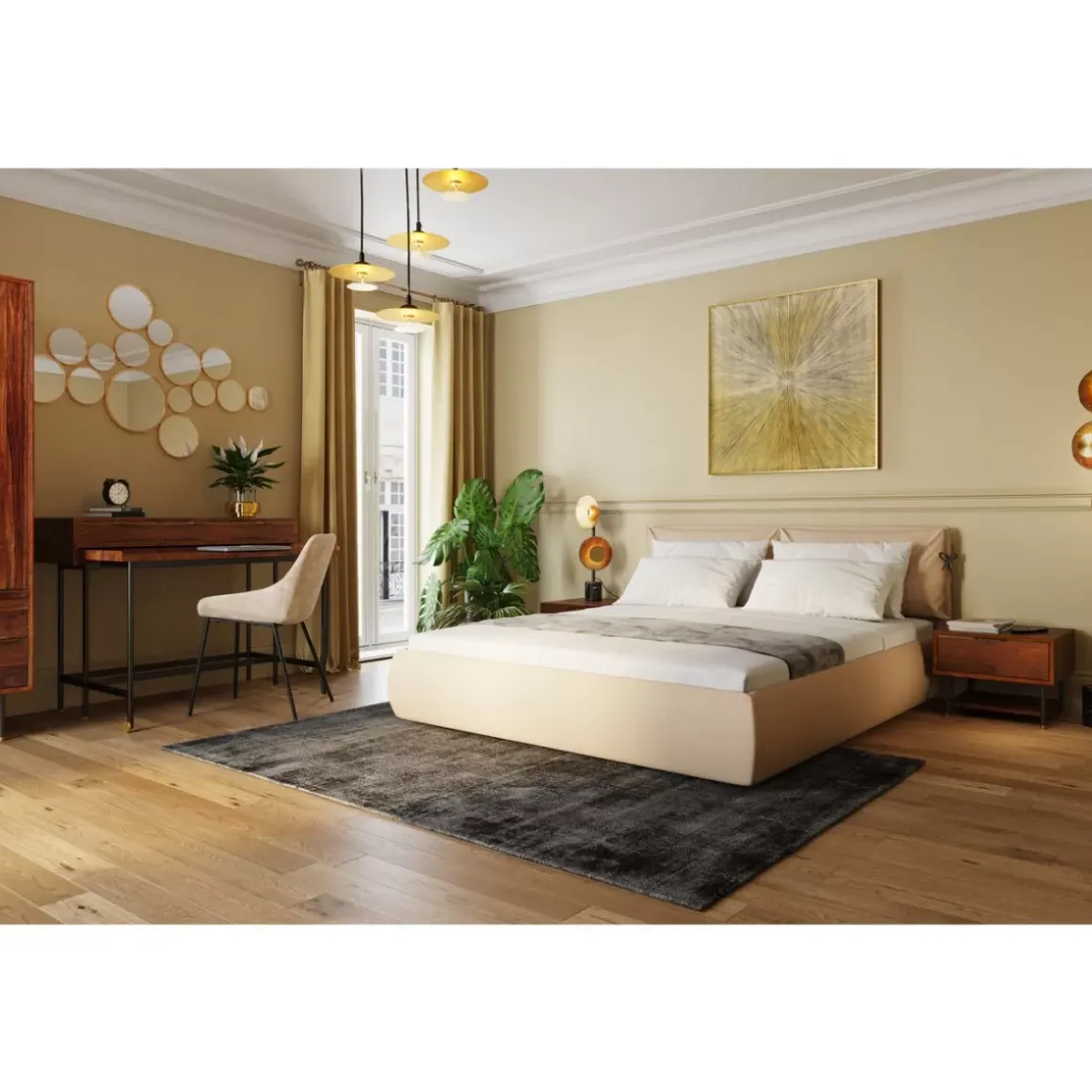 New Schreibtisch Ravello 120X82Cm Tische