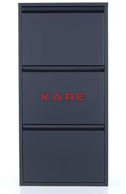 New Schuhkipper Caruso 3-Er Anthrazit Kleinmöbel & Sonstiges