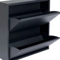 New Schuhkipper Caruso 2-Er Doppel Anthrazit Kleinmöbel & Sonstiges