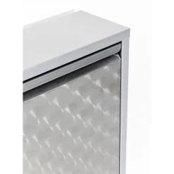 Outlet Schuhkipper Caruso 3-Er Silber/Geflext (Mo) Kleinmöbel & Sonstiges