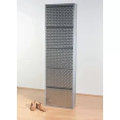 Best Schuhkipper Caruso 5-Er Silber/Geflext (Mo) Kleinmöbel & Sonstiges