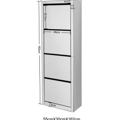 Best Schuhkipper Luxury 4-Er Kleinmöbel & Sonstiges