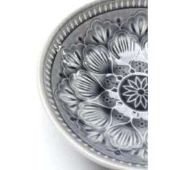 Best Schussel Sicilia Mandala Grau O18 Geschirr & Tischaccessoires
