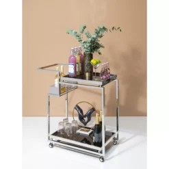 Outlet Servierwagen Barfly Silber Tische