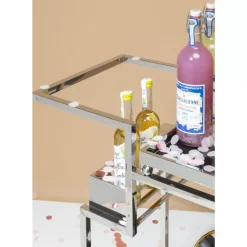 Outlet Servierwagen Barfly Silber Tische