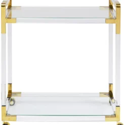 New Servierwagen Josy Gold Tische