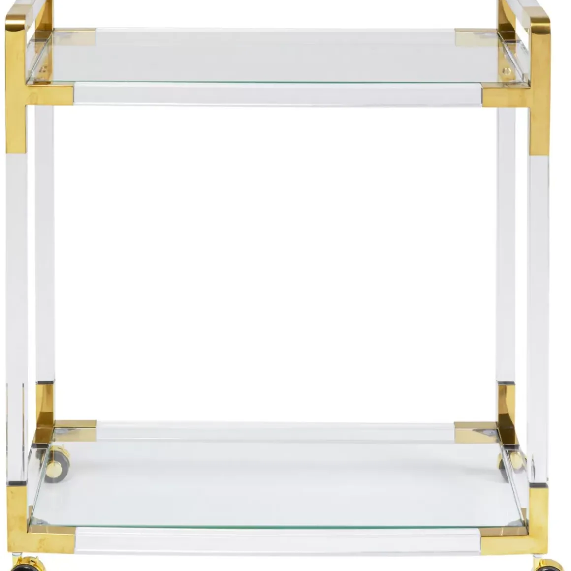 New Servierwagen Josy Gold Tische