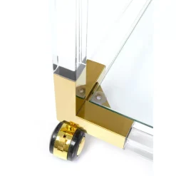 New Servierwagen Josy Gold Tische