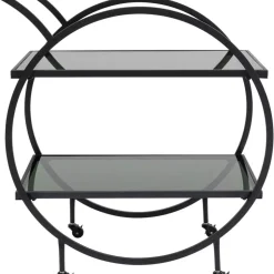 New Servierwagen Loft Schwarz Tische