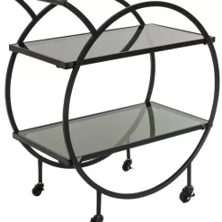 New Servierwagen Loft Schwarz Tische