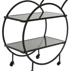 New Servierwagen Loft Schwarz Tische