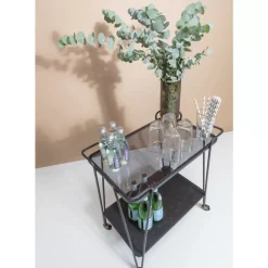 New Servierwagen Mesh Tische