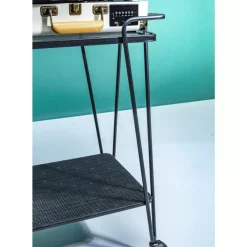 New Servierwagen Mesh Tische