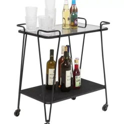 New Servierwagen Mesh Tische