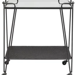 New Servierwagen Mesh Tische